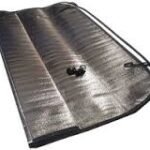 Folding Aluminium Sunshade 140x70cm - Image 2