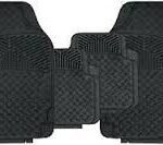 Car Mat Rubber Set 4 Pc Black - Image 3