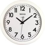Wall Clock Battery Power ,housing Circular Plastic Sleeve,white Color  - Image 3