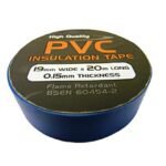 Pk10 19mm X 20m Blue Pvc Tape - Image 3