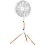 Metal Fan With Wood Stand 50w 40cm - Image 7