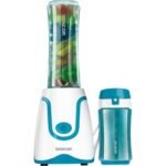 Smoothie Blender Teal  500w  0.6 Litre +  0.3 Litre Bottles - Image 3