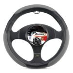 Bottari Steering Wheel Cover Orion Black/grey  37-39 Cm Antibacterial& - Image 3