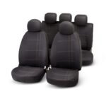 Bottari Universal Seat Covers Set Embroidery Grey Line - Image 3