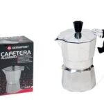 Italian Coffee Pot 1 Mug Aluminium Size- 10x7x12 - Image 3