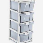 Star Classic Storage Drawers White
370*445*900mm / 4,500 Gr - Image 3