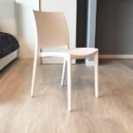 Polly - Plastic Dining Chair K4 White - Image 3