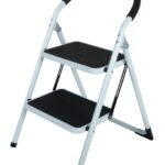 2 WIDE STEP STEEL LADDER- HEAVY DUTY - Image 3