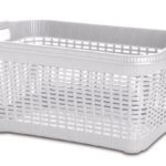 Rectangular Multipurpose Basket “rattan Style”cm59x40x29h Lt.40 - Image 3