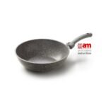 Cuore Di Pietra-non-stick Wok With Stone Effect 32 Cm - Induction - Image 3
