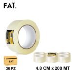 Transparent Adhesive Tape  4.8cm X 200mt - Fai - Image 3