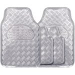 Car Mat Checker Plate  Chrome/silver - Image 3