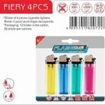 Pocket Gas Lighter Pack Of 4 Animal Print( Sold By 1 Or By Box Of 28) - Image 3