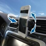 CAR PHONE HOLDER – CLAMP, FOR AIR GRILL - Image 3