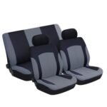 Seat Covers Utah Black / Grey Polyester - Image 3
