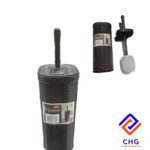 Closed Toilet Brush Rattan Dark Coffee K24