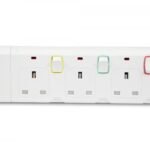 3 Way Socket Plug Extension 3m 303s K24