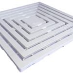 Plastic Shower Tray Non Slip 60x60