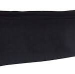 Seat Belt Pads Pair Black Plain Comfort