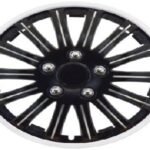 Wheel Cover Set 13" Lightning Sports With White Ring