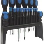 18 Pce Cv Screwdriver Set With Stand