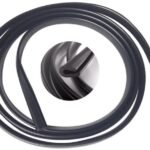 CAR DOOR EDGE GUARD (U SHAPE) 2M BLACK - Image 1