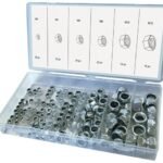 146pce Nylon Lock Nut Assortment