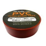 Pk10 19mm X 20m Red  Pvc Tape