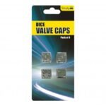 Chrome Dice Valve Caps