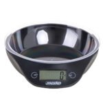 Mesko Kitchen Scale 5kg Black 20x18x5.5