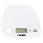 Mesko Kitchen Scale White 5kg Oval - Image 3
