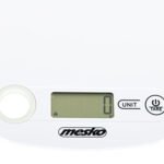 Mesko Kitchen Scale White 5kg Oval - Image 4