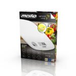 Mesko Kitchen Scale White 5kg Oval - Image 6