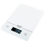 Adler Kitchen Scale 15kg White Flat Surface 24cm*17cm