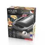 Adler Sandwich Maker X4 -2000w-32*25*9.5 Cm - Image 8