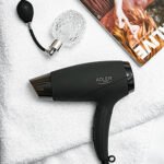 Adler Foldable Hair Dryer 1200w- black - Image 5