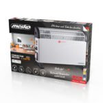 Mesko White Convector Heater With Timer And Turbo Airflow - Image 8