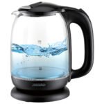 Mesko Black Glass Kettle 1.7l - Image 4