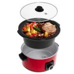 Adler Slow Cooker 5.8l Red - Image 4