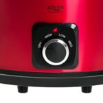 Adler Slow Cooker 5.8l Red - Image 7