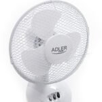Adler 23cm/9" Desk Fan 3 Speed 45w - Image 3