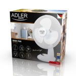 Adler 30cm/12" Desk Fan 3 Speed 70w - Image 7