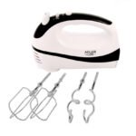 Adler Hand Mixer 300w With 2 Attachments- White/black - Image 7