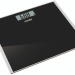 Mesko Bathroom Scale Black 150kg