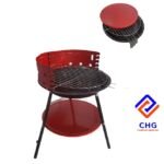 Round Folding Mini Stove Bbq Red K12