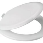 WHITE TOILET SEAT COVER K10