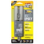 Quick Setting Metal Epoxy Adhesive. 28.3g Syringe (carded)