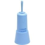 Toilet Brush And Holder Closed- White