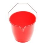 BUCKET WITH SPOUT 12LT- RED/BLUE