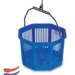 Octagonal Clother Pin Basket
